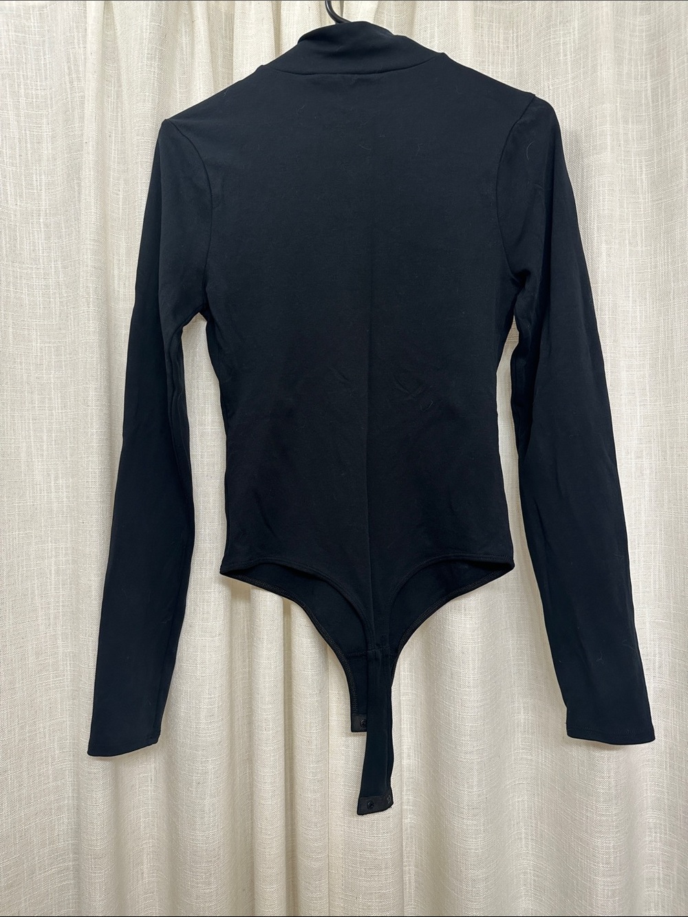 Hill House Mock Neck Black Bodysuit - Picture 3 of 3